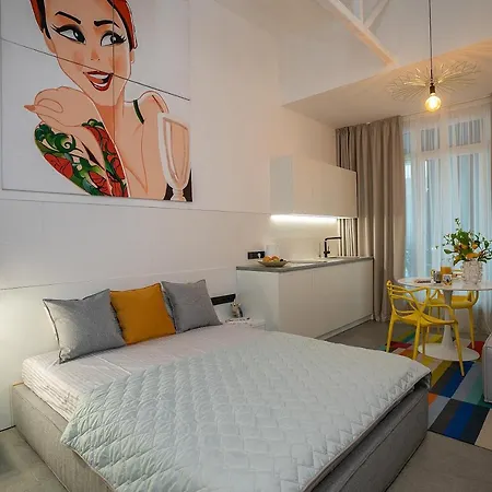 High Five Apartments, Most City Area Dnipro Exterior photo